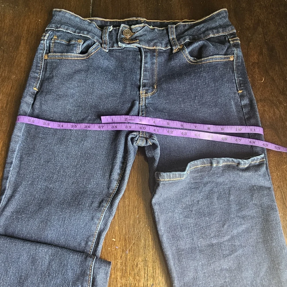 Women's Dark Indigo Flare Jeans - Classic Flared Leg
